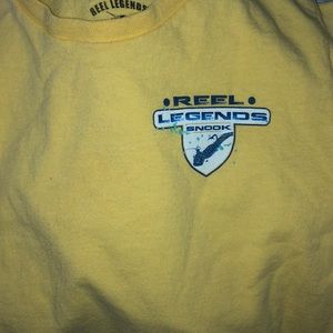 Reel legends snook fishing shirt small